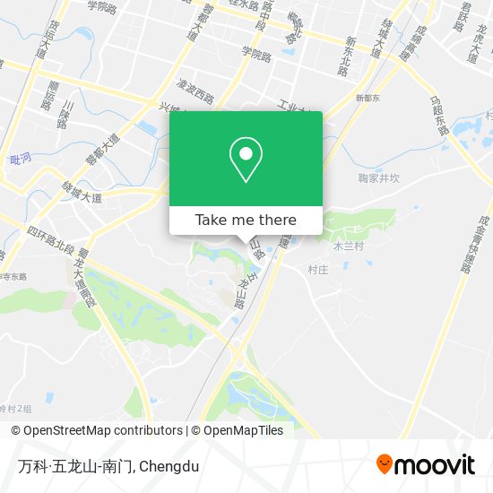万科·五龙山-南门 map