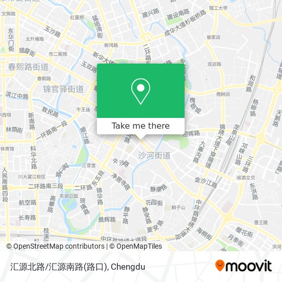 汇源北路/汇源南路(路口) map