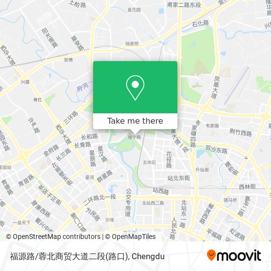 福源路/蓉北商贸大道二段(路口) map