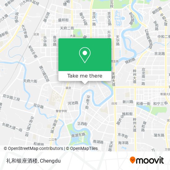 礼和银座酒楼 map