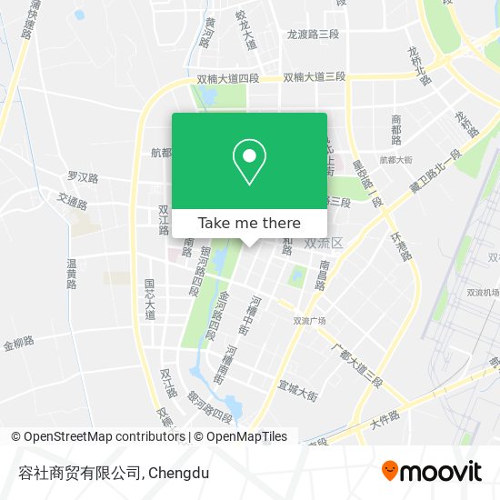 容社商贸有限公司 map