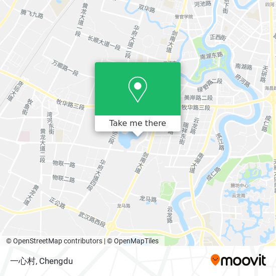 一心村 map