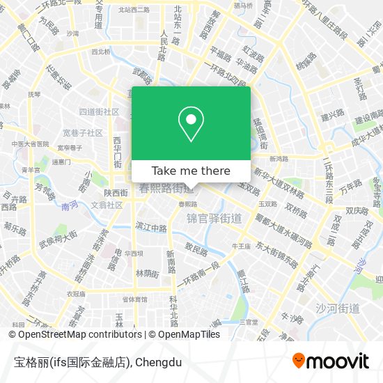 宝格丽(ifs国际金融店) map