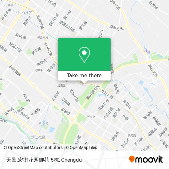 天邑.宏御花园御苑-5栋 map