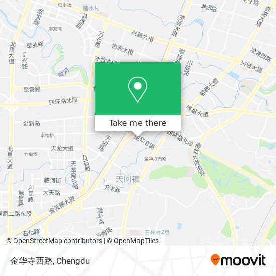 金华寺西路 map