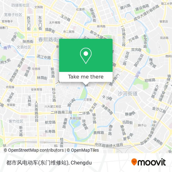 都市风电动车(东门维修站) map