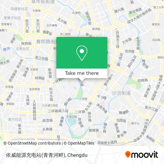 依威能源充电站(青青河畔) map