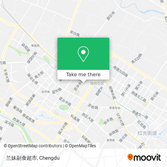 兰妹副食超市 map