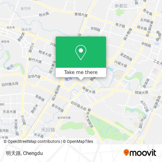 明天路 map