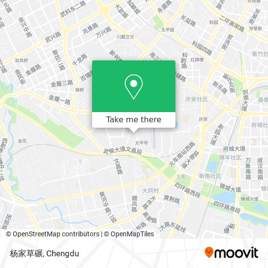 杨家草碾 map