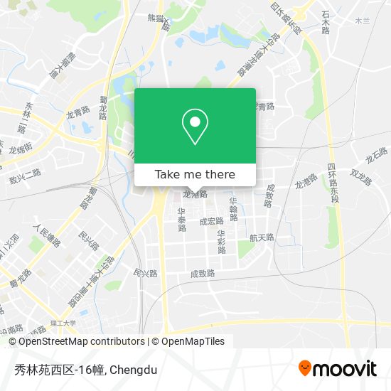 秀林苑西区-16幢 map