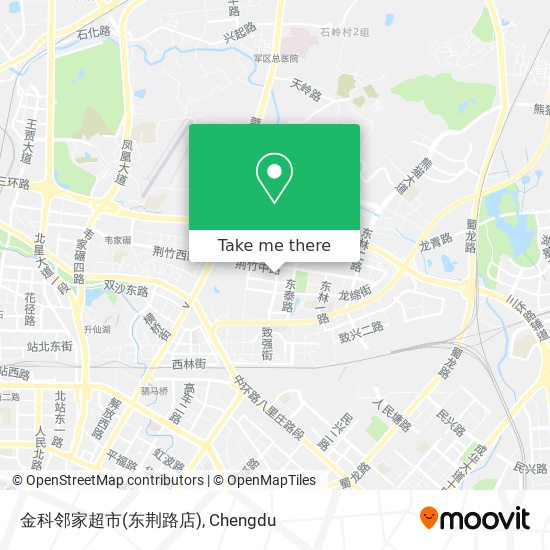 金科邻家超市(东荆路店) map