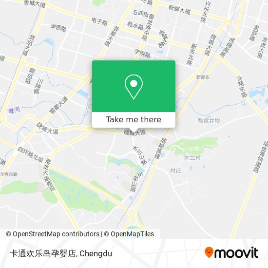 卡通欢乐岛孕婴店 map