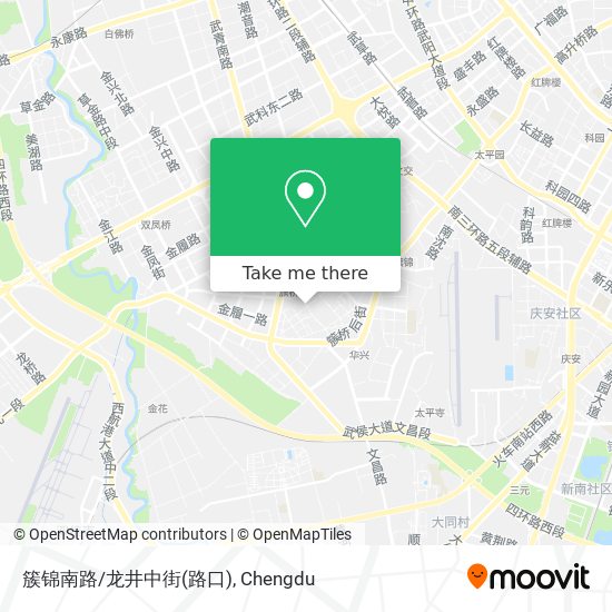 簇锦南路/龙井中街(路口) map