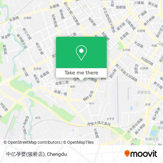中亿孕婴(簇桥店) map