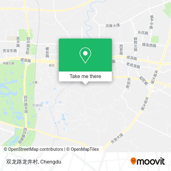 双龙路龙井村 map