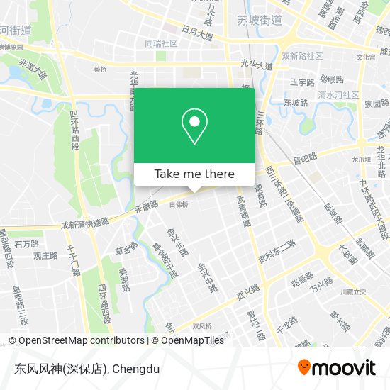 东风风神(深保店) map