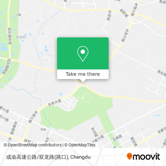 成渝高速公路/双龙路(路口) map