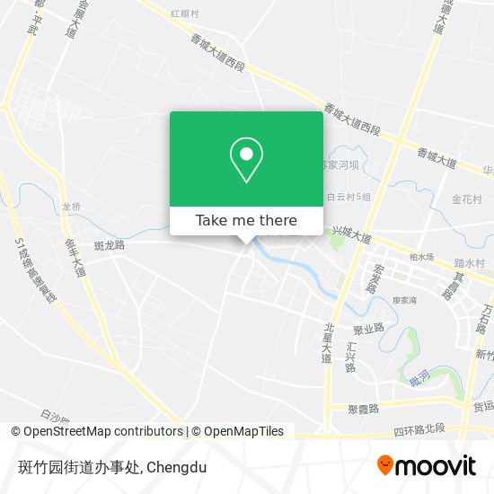 斑竹园街道办事处 map
