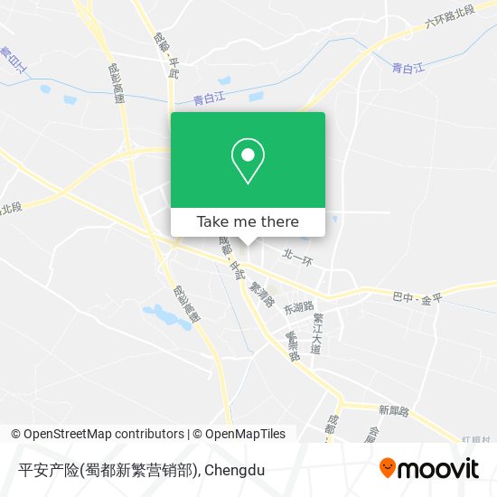 平安产险(蜀都新繁营销部) map