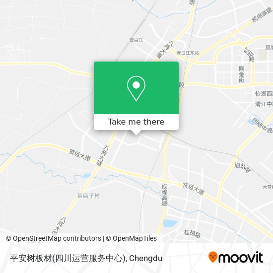 平安树板材(四川运营服务中心) map