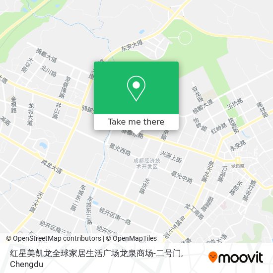 红星美凯龙全球家居生活广场龙泉商场-二号门 map