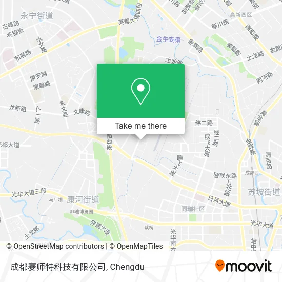 成都赛师特科技有限公司 map
