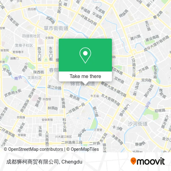 成都狮柯商贸有限公司 map