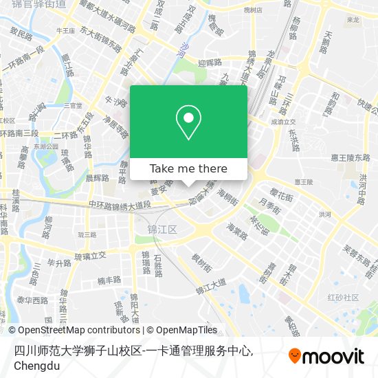 四川师范大学狮子山校区-一卡通管理服务中心 map