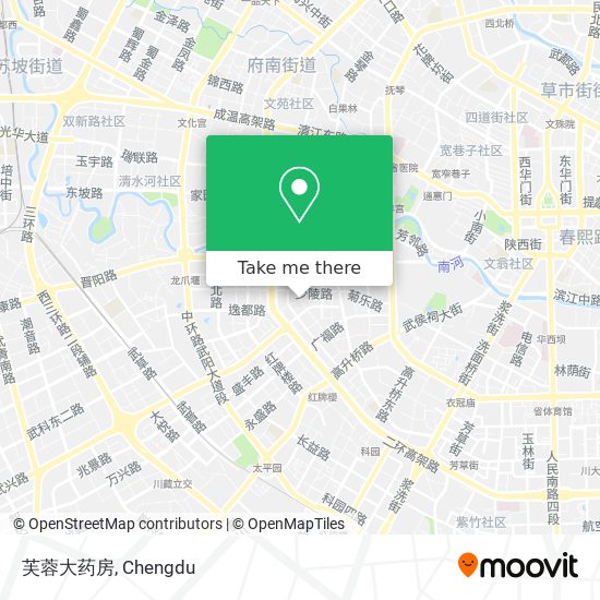 芙蓉大药房 map