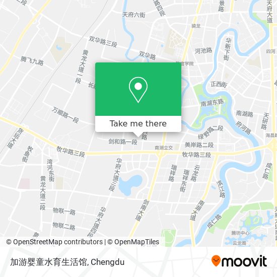 加游婴童水育生活馆 map