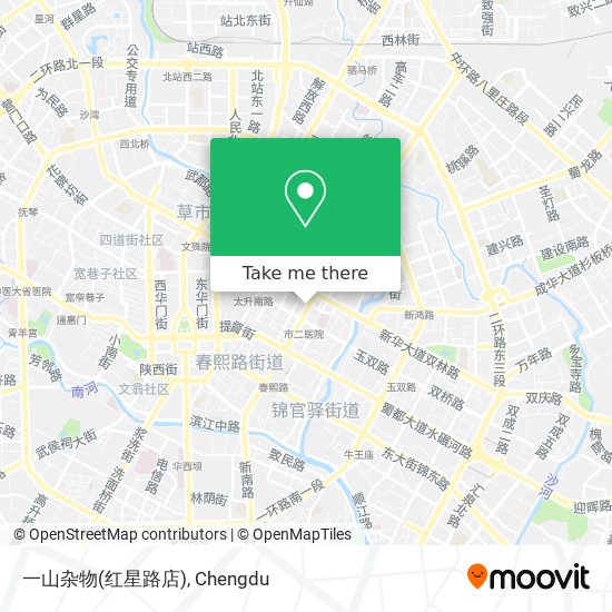 一山杂物(红星路店) map