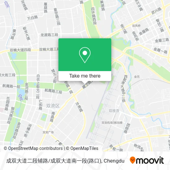 成双大道二段辅路/成双大道南一段(路口) map
