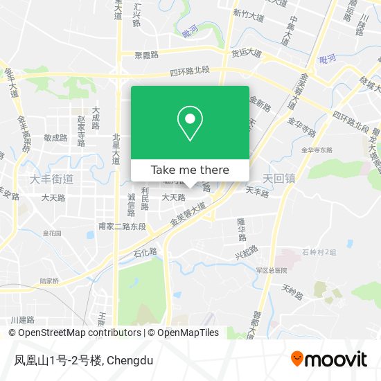 凤凰山1号-2号楼 map