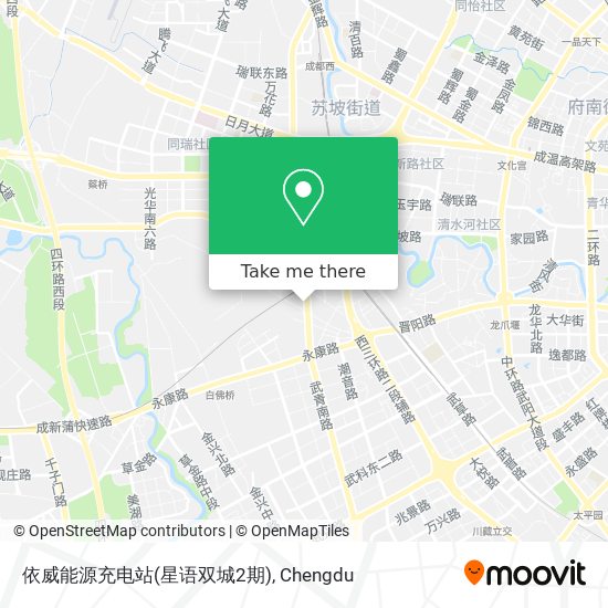 依威能源充电站(星语双城2期) map