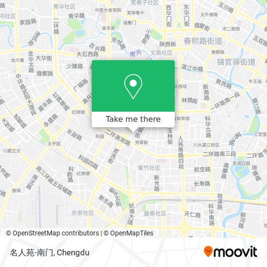 名人苑-南门 map