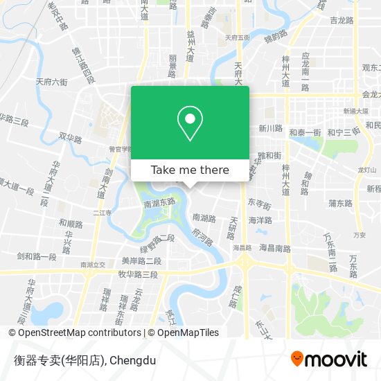 衡器专卖(华阳店) map
