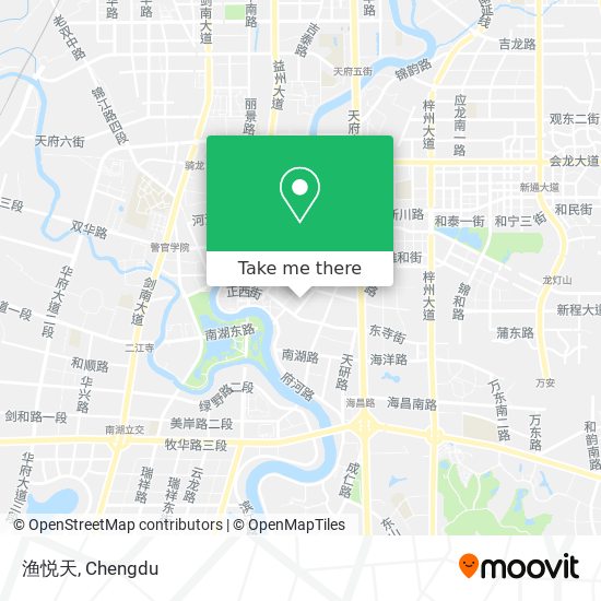 渔悦天 map