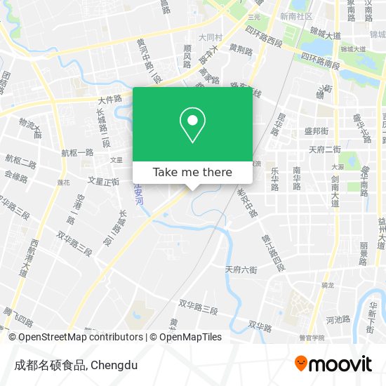 成都名硕食品 map