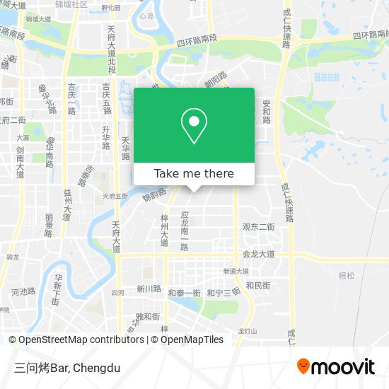 三问烤Bar map