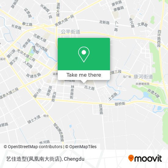 艺佳造型(凤凰南大街店) map