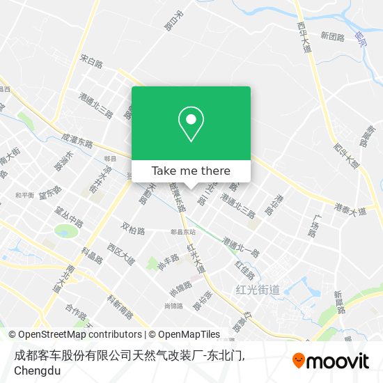 成都客车股份有限公司天然气改装厂-东北门 map