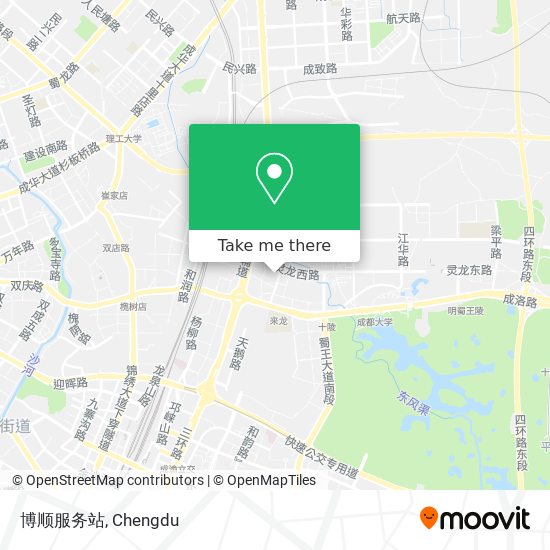 博顺服务站 map