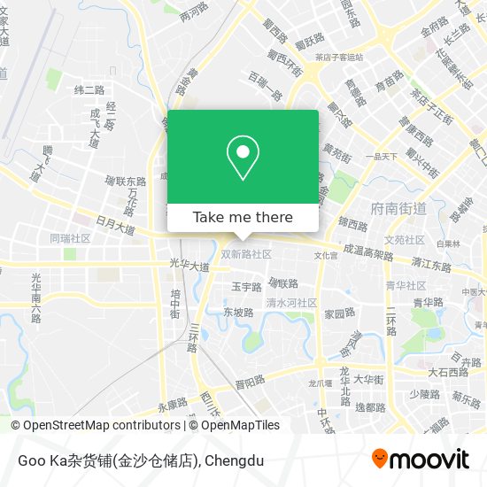 Goo Ka杂货铺(金沙仓储店) map