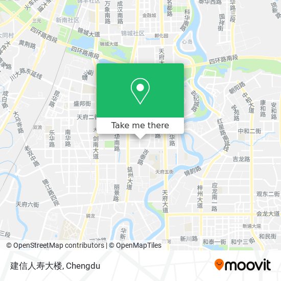 建信人寿大楼 map