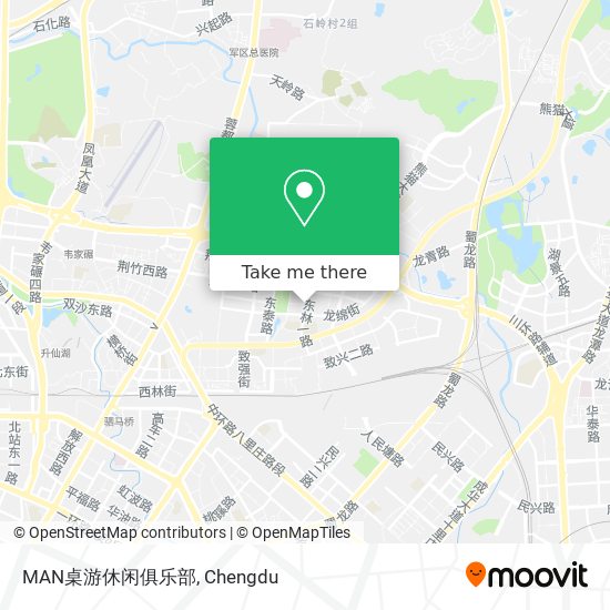 MAN桌游休闲俱乐部 map
