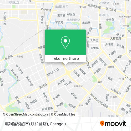 惠利连锁超市(顺和路店) map
