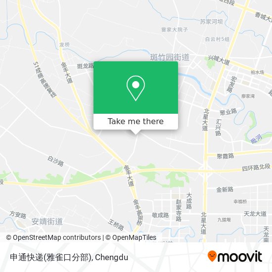 申通快递(雅雀口分部) map