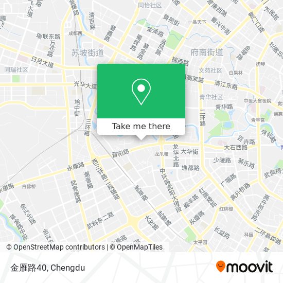金雁路40 map