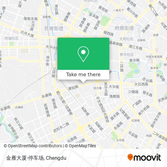 金雁大厦-停车场 map